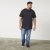 North Latitude 61165 T-Shirt Com Estampa Nas Costas Preto - T-shirts - T-shirts Homem Tamanhos Grandes