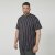 North Latitude 61319 T-Shirt Às Riscas Preto - T-shirts - T-shirts Homem Tamanhos Grandes