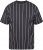 North Latitude 61319 T-Shirt Às Riscas Preto - T-shirts - T-shirts Homem Tamanhos Grandes