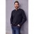 JP1880 Henley T-Shirt Long Sleeve Black TALL - ROUPAS DE HOMEM MT-6XLT - Tamanhos-Tall Homem