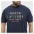 North Latitude Logo T-Shirt Navy - T-shirts - T-shirts Homem Tamanhos Grandes