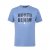 North Latitude Denim Printed Logo T-Shirt Dusty Blue - T-shirts - T-shirts Homem Tamanhos Grandes