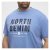 North Latitude Denim Printed Logo T-Shirt Dusty Blue - T-shirts - T-shirts Homem Tamanhos Grandes