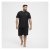 North Latitude Pyjama T-Shirt V-Neck Short Sleeve Black - Pijamas/Loungewear - Pijamas Homem Tamanhos Grandes