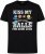 Espionage T436 Good Luck Kiss Printed T-Shirt Black - T-shirts - T-shirts Homem Tamanhos Grandes