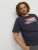 Jack & Jones Logan T-Shirt Navy - T-shirts - T-shirts Homem Tamanhos Grandes