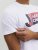 Jack & Jones Logan T-Shirt White - T-shirts - T-shirts Homem Tamanhos Grandes