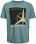 Jack & Jones Conrad T-Shirt Grey - T-shirts - T-shirts Homem Tamanhos Grandes