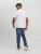 Jack & Jones Conrad T-Shirt White - T-shirts - T-shirts Homem Tamanhos Grandes
