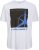Jack & Jones Conrad T-Shirt White - T-shirts - T-shirts Homem Tamanhos Grandes