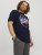 Jack & Jones Codyy T-Shirt Navy - T-shirts - T-shirts Homem Tamanhos Grandes