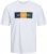 Jack & Jones Codyy T-Shirt White - T-shirts - T-shirts Homem Tamanhos Grandes