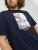 Jack & Jones Copenhagen Photo T-Shirt Navy - T-shirts - T-shirts Homem Tamanhos Grandes