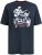 D555 Derby T-Shirt Rhythm and Rides Navy - T-shirts - T-shirts Homem Tamanhos Grandes