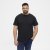 North Latitude T-Shirt O-Neck Black TALL - TALL T-shirts - T-Shirts para Homens Altos