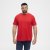 North Latitude T-Shirt O-Neck Red TALL - TALL T-shirts - 