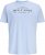 Jack & Jones Kevin T-Shirt Azul - T-shirts - T-shirts Homem Tamanhos Grandes