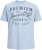 Jack & Jones Alex T-Shirt Azul Claro - T-shirts - T-shirts Homem Tamanhos Grandes