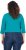 Ulla Popken Versatile Surplice Wrap Tie Hem Bolero Top Teal - T-shirts - 
