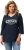 Ulla Popken City Name Graphic Tee Navy - T-shirts estampadas para mulher - 