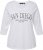Ulla Popken City Name Graphic Tee Snow White - T-shirts estampadas para mulher - 