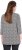 Ulla Popken Floral A-Line 3/4 Sleeve Tee Black - Ulla Popken - 