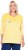 Ulla Popken Paper Boat Print 3/4 Sleeve Tee Sun Yellow - T-shirts estampadas para mulher - 