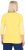 Ulla Popken Paper Boat Print 3/4 Sleeve Tee Sun Yellow - T-shirts estampadas para mulher - 