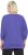 Ulla Popken Quick Drying Batwing Sleeve Tee Blueberry - T-shirts estampadas para mulher - 