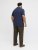 Jack & Jones College Logo Short Sleeve Polo Shirt Blue - Pólos - Pólos Tamanhos Grandes Homem