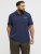 Jack & Jones College Logo Short Sleeve Polo Shirt Blue - Pólos - Pólos Tamanhos Grandes Homem