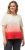 Ulla Popken Dip Dyed Short Sleeve Logo Tee Off-White - T-shirts estampadas para mulher - 