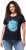 Ulla Popken BISOUS Short Sleeve Graphic Tee Navy Blue - T-shirts estampadas para mulher - 