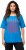 Ulla Popken LOVE Short Sleeve Graphic Tee Sapphire Blue - T-shirts estampadas para mulher - 
