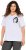 Ulla Popken Embroidered Face Motif Short Sleeve V-Neck Tee Light Grey Melange - T-shirts estampadas para mulher - 