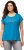 Ulla Popken Metallic Animal Cap Sleeve Graphic Tee Sapphire Blue - T-shirts estampadas para mulher - 