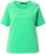 Ulla Popken TRUE Lettering Short Sleeve Tee Mint Green - T-shirts estampadas para mulher - 