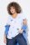 Ulla Popken Cross Stitch Short Sleeve Tee Snow White - T-shirts estampadas para mulher - T-shirts Estampadas para Mulher