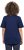 Ulla Popken Marine Print Short Sleeve Tee Ink Blue - T-shirts estampadas para mulher - 