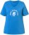 Ulla Popken Shell Picker Club Short Sleeve Graphic Tee Teal Blue - ROUPA PARA MULHER 40-66 - 