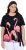 Ulla Popken Flamingo Short Sleeve Graphic Tee Black - T-shirts estampadas para mulher - 