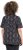 Ulla Popken Snake Print V-Neck Tee Graphite Grey - T-shirts estampadas para mulher - 
