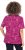 Ulla Popken Abstract Animal Print Short Sleeve Tee Magnolia Red - T-shirts estampadas para mulher - 
