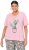 Ulla Popken Cactus Short Sleeve Graphic Tee Pink - T-shirts estampadas para mulher - 