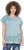 Ulla Popken Textured Paisley Motif Cap Sleeve Tee Light Moss Green - T-shirts estampadas para mulher - 