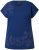 Ulla Popken Textured Paisley Motif Cap Sleeve Tee Navy - T-shirts estampadas para mulher - 