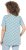 Ulla Popken Tile Print Short Sleeve Pleated Tee Light Moss Green - T-shirts estampadas para mulher - 