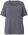 Ulla Popken Essential Square Neck Stretch Tee Graphite Grey - T-shirts - 