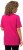 Ulla Popken Essential Square Neck Stretch Tee Fuchsia Pink - T-shirts - 