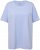Ulla Popken Essential Round Neck Stretch Tee Sky Blue - T-shirts - 